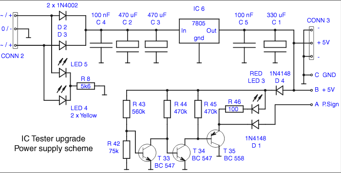 Power supply schematic